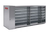 Calentadores tubulares aletados de ducto